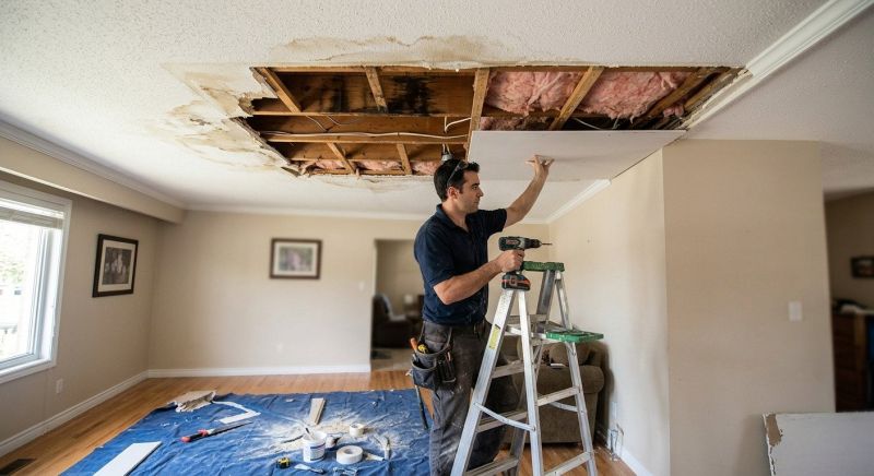 Ceiling Leak Repair Service in Conroe, TX