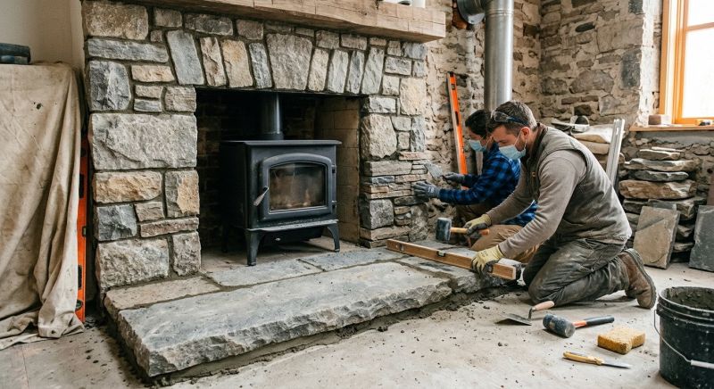 Hearth Remodeling in Katy, TX